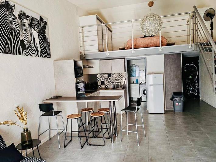 Appartement de vacances pour 5 personnes, avec terrasse