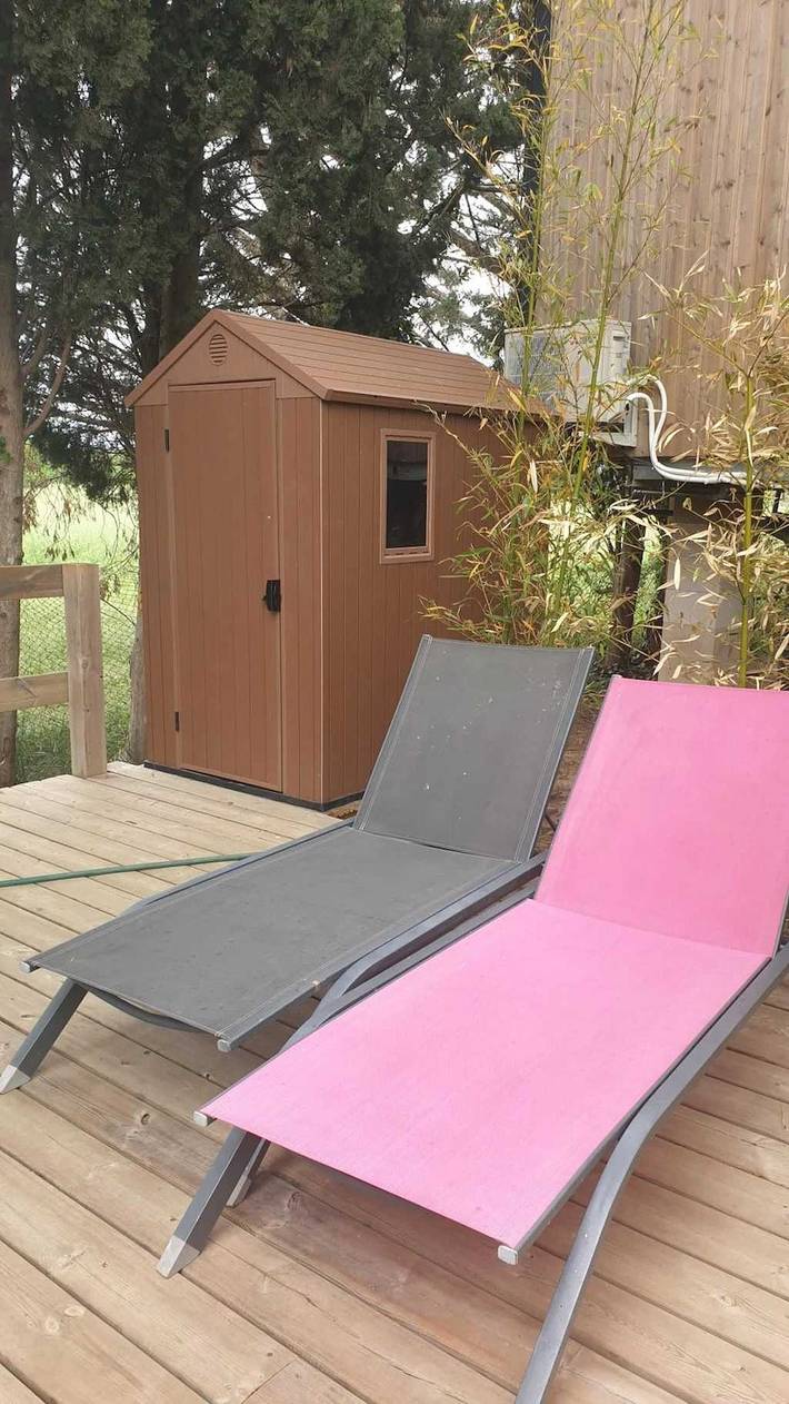 Tente pour 4 personnes, avec bassin pour enfant dans le Var - 4