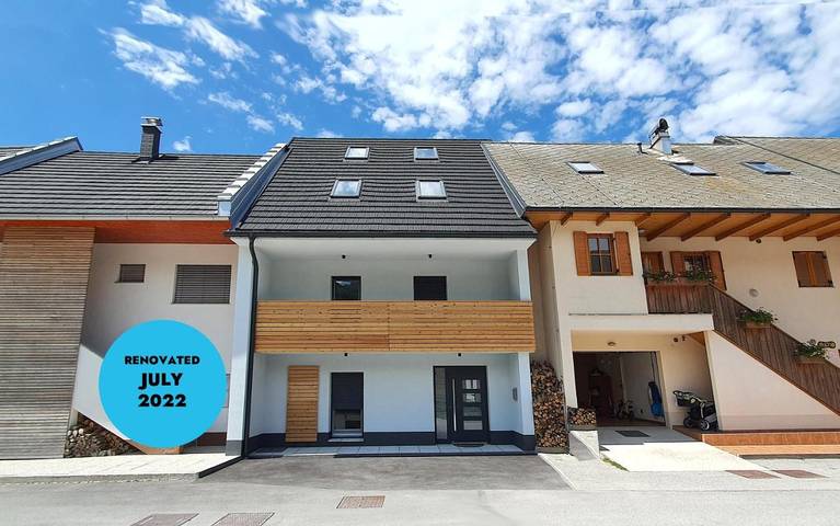 Apartament wakacyjny dla 3 osób, z widok i ogród w Bovec