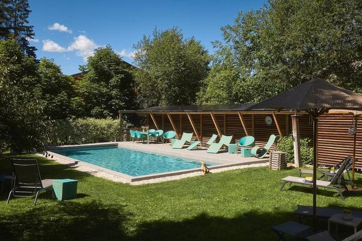 Chalet für 4 Personen, mit Balkon und Whirlpool sowie Terrasse und Garten in Südtirol - 3