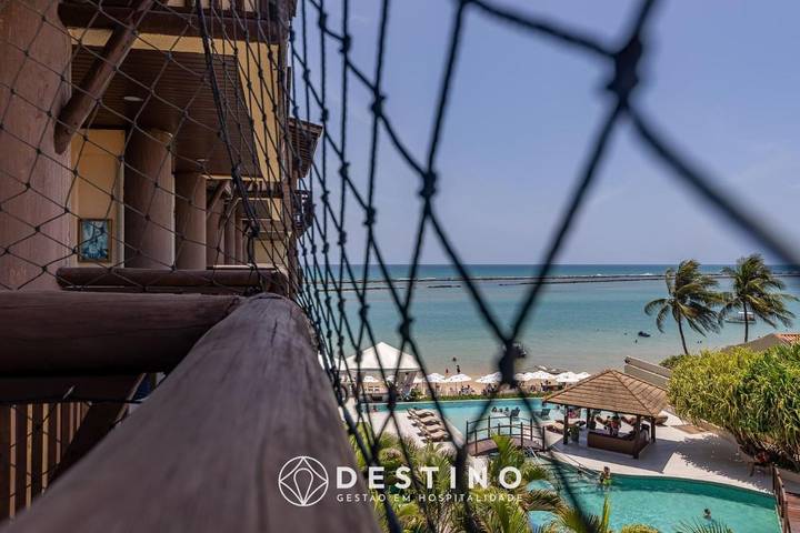 Casas e apartamentos de temporada para 6 pessoas, com sauna e jardim e ainda jacuzzi em Barra de São Miguel