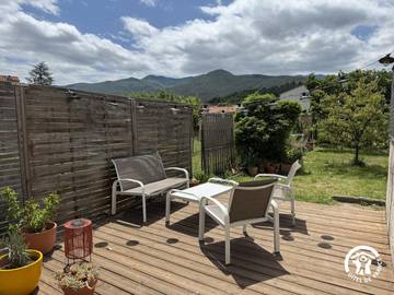 Gîte pour 2 personnes, avec jardin à Céret