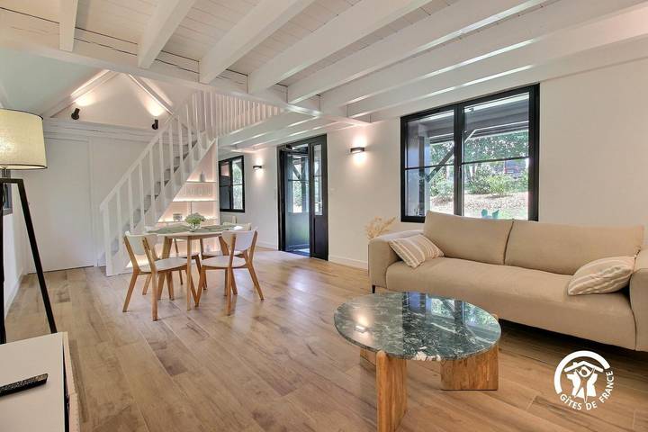 Gîte für 2 Personen, mit Terrasse und Garten sowie Ausblick in Baden