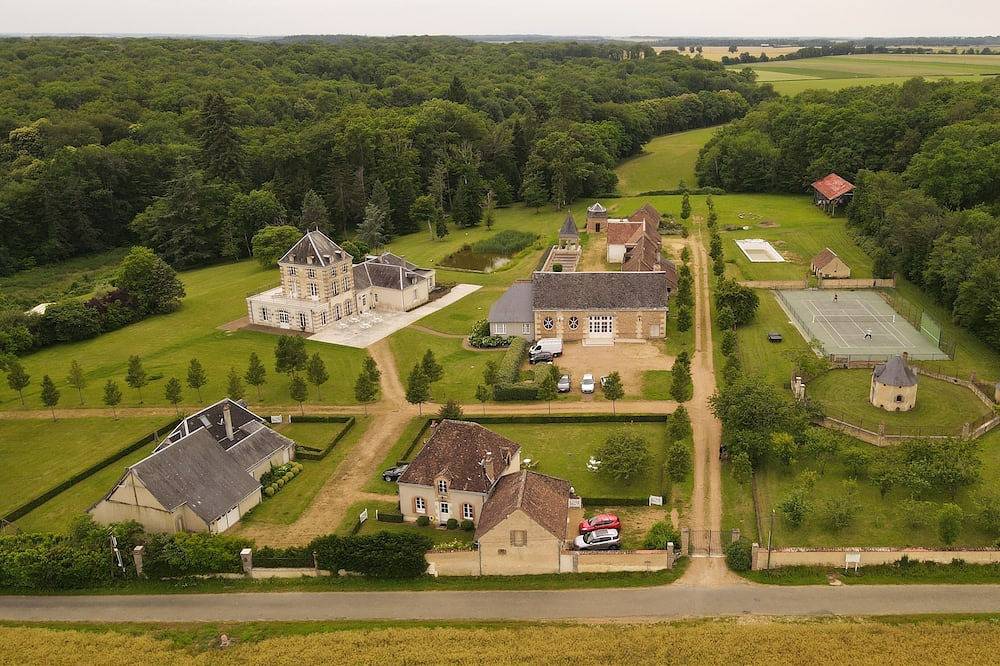 Ganze Wohnung, Doppelzimmer-Klassisch-Ensuite mit Bad-Parkblick-Chambre doublegeorge Sand in Lunay, Vendôme und Umgebung
