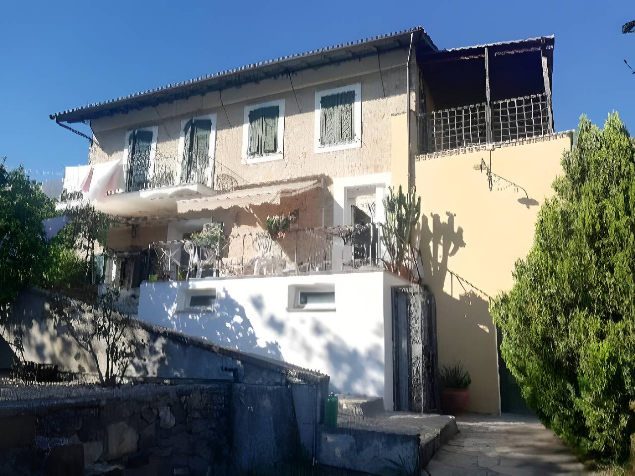 Kamer 'Agapante' met zeezicht, privéterras en Wi-Fi in Sasso di Bordighera, Bordighera