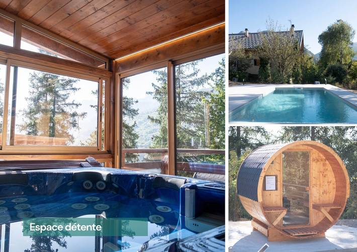 Maison pour 8 personnes, avec Jacuzzi ainsi que Jardin et Sauna dans Serre Chevalier