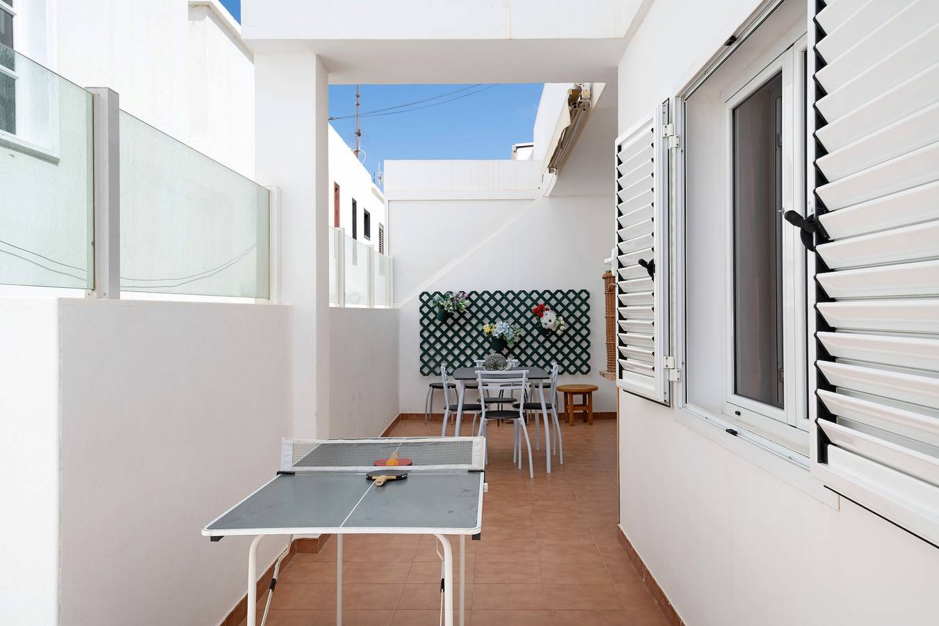 Vacation Home "Casa Tipica Canaria" with Sea View, Private Terrace & Wi-Fi in Honda Beach, San Bartolomé