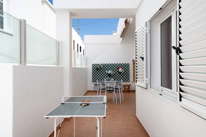 Ferienhaus "Casa Tipica Canaria" mit Meerblick, privater Terrasse und WLAN in Playa Honda, San Bartolomé