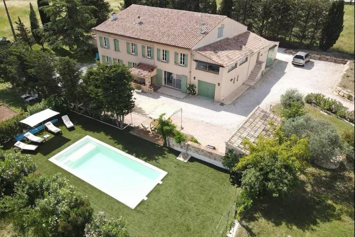 Bastide 5 stars in the heart of the vineyards in Vidauban, Region de Draguignan
