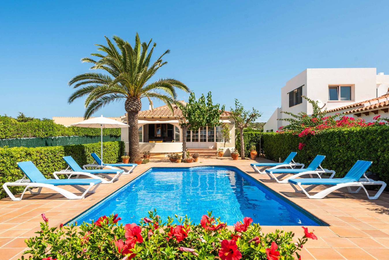 Villa Tana in Cala Blanes, Ciutadella