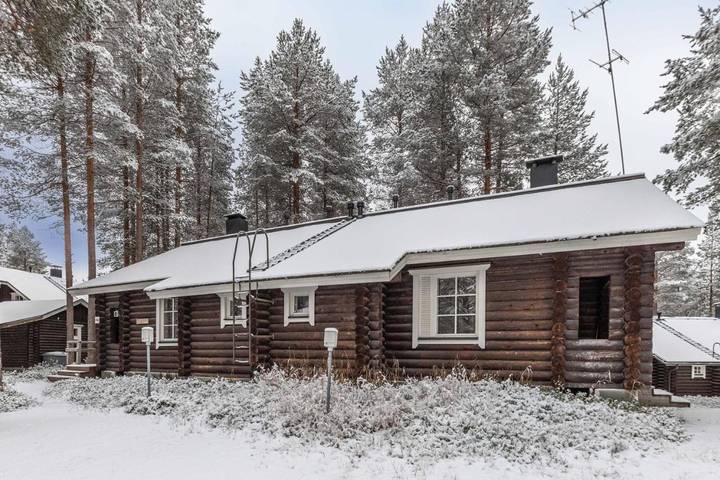 Ferienhaus für 5 Personen, mit Balkon und Terrasse sowie Sauna und Ausblick