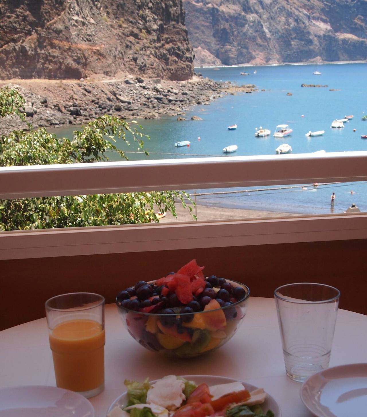 Appartement entier, Appartement de vacances "Playita" avec vue sur la mer, terrasse privée et Wi-Fi in Valle Gran Rey, La Gomera