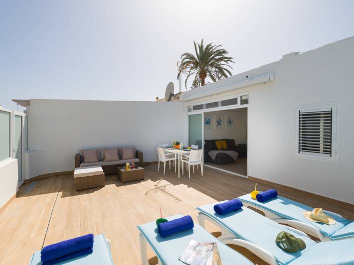 Ferienhaus für 4 Personen, mit Terrasse und Pool in Playa del Inglés - 2