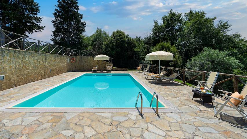 Villa für 2 Personen, mit Terrasse und Garten in der Toskana - 4