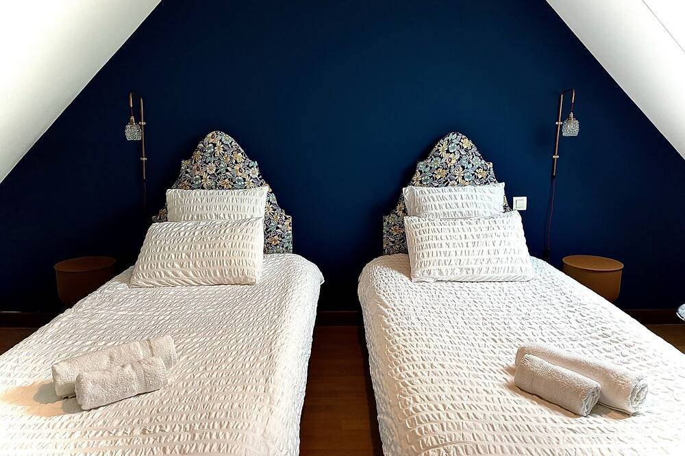 Bisquine-Gîte-Vista al Jardín-Baño privado-Familiar in Santec, Ceinture Dorée