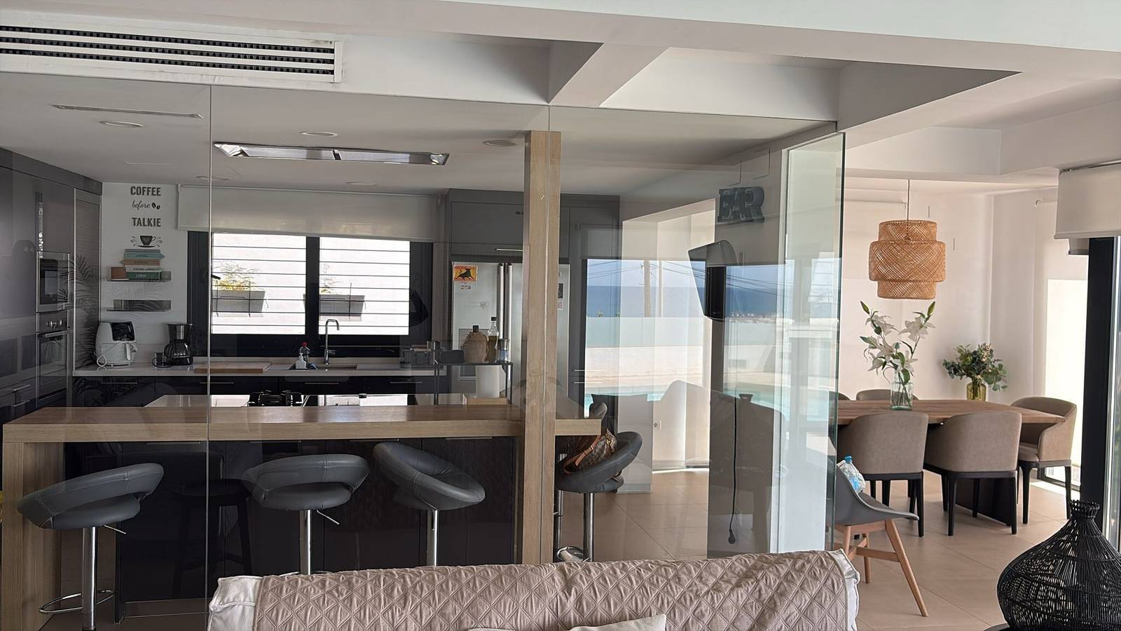 Villa « Carmen » avec vue sur la mer, Wi-Fi et climatisation in La Cala del Moral, Rincón de la Victoria