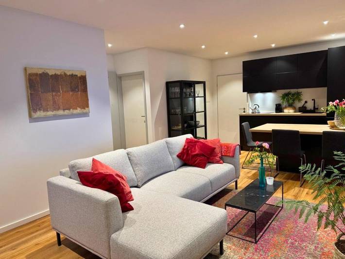 Ferienwohnung für 3 Personen, mit Balkon und Terrasse sowie Ausblick in Kranenburg