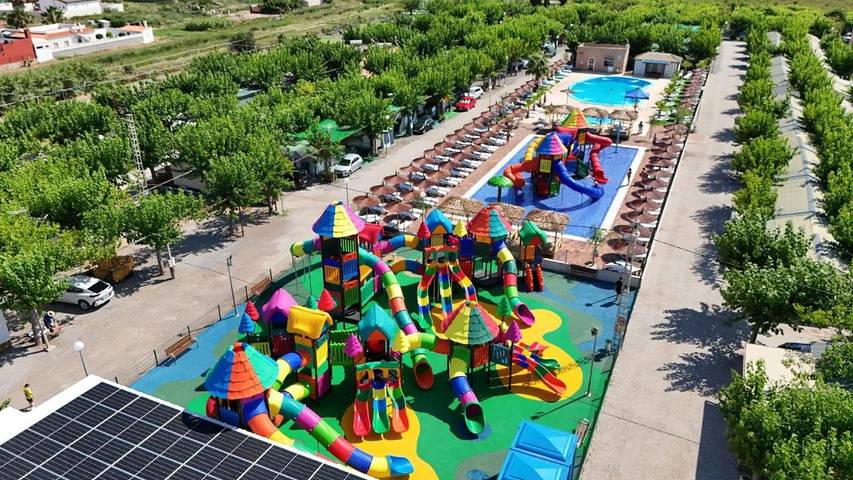 Apartamento para 4 personas, con terraza y jardín, Familias con niños en Moncófar