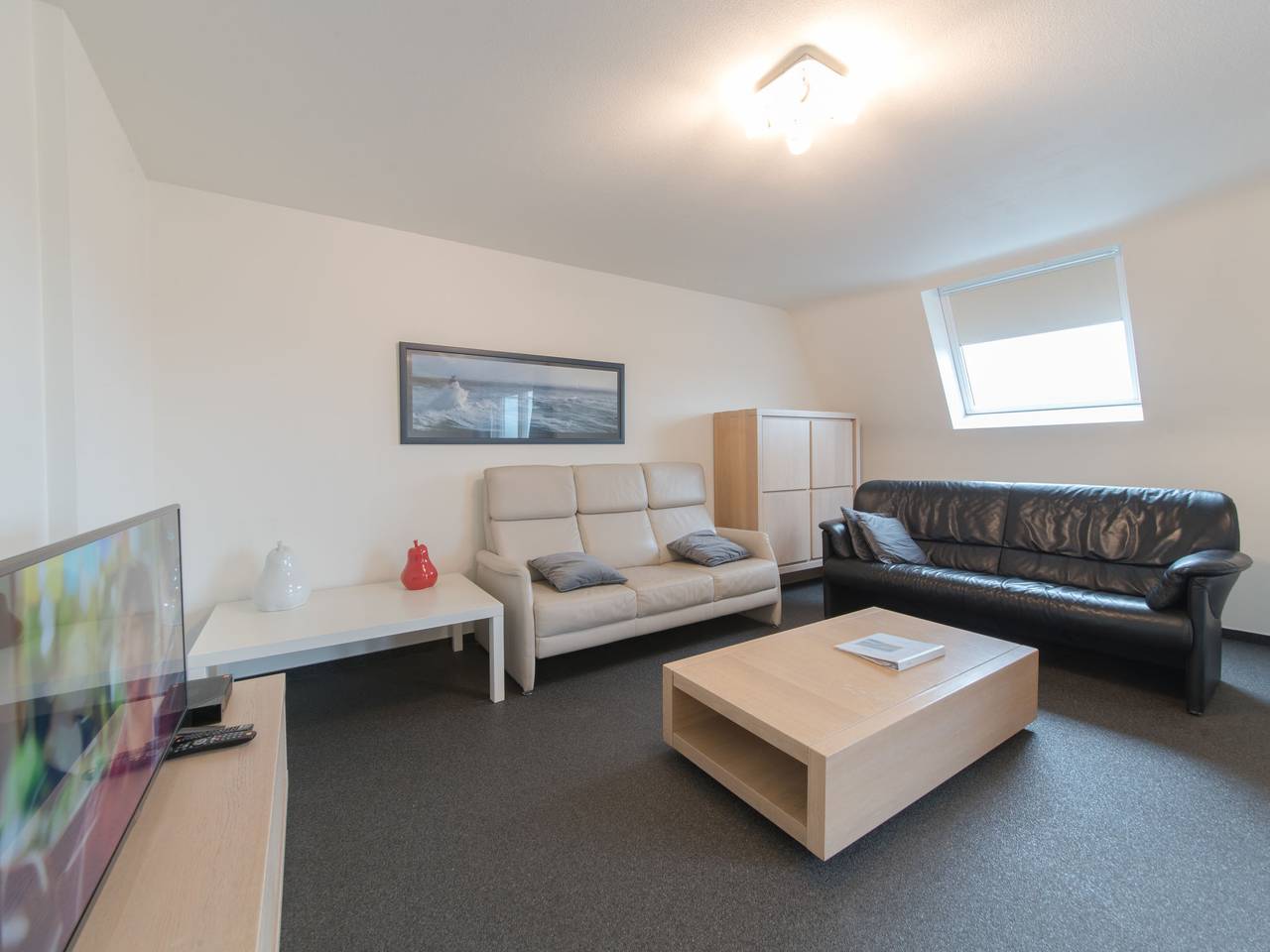 Entire apartment, Strandhuis with balcony in Bredene, Belgian Coast