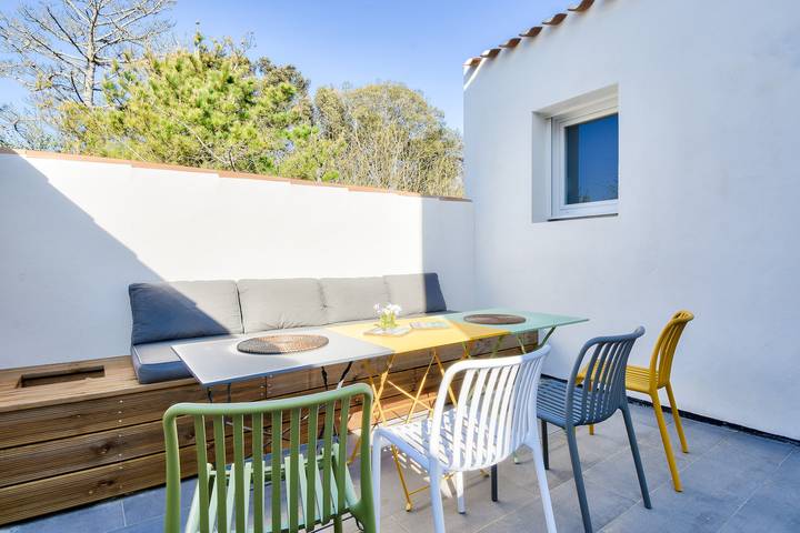 Ferienhaus für 8 Personen, mit Terrasse