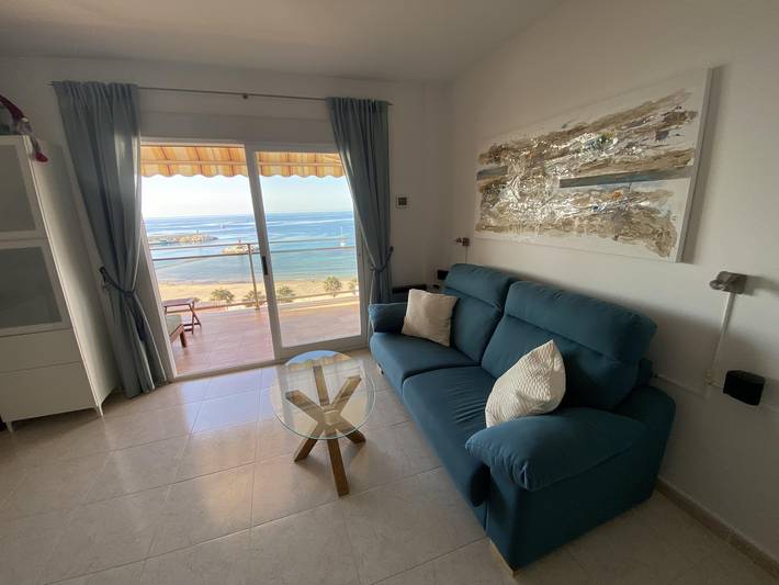 Ganze Wohnung, Ferienwohnung für 4 Personen mit Meerblick in La Vila Joiosa, Costa Blanca