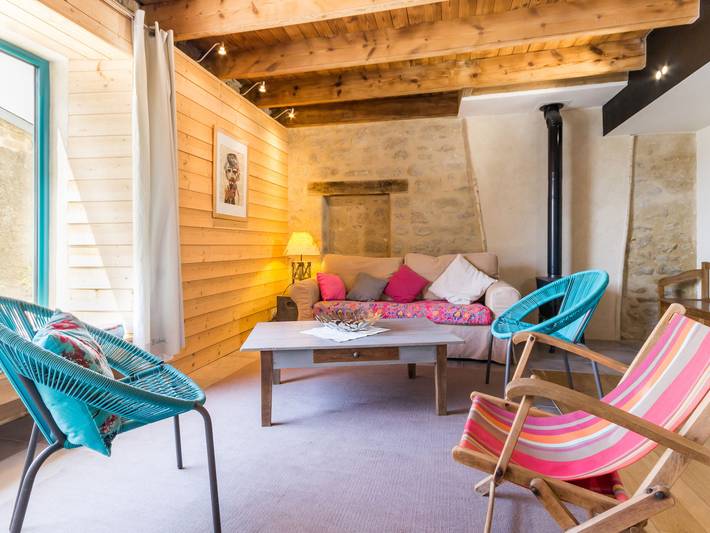 Gîte pour 5 personnes, avec Terrasse et Jardin