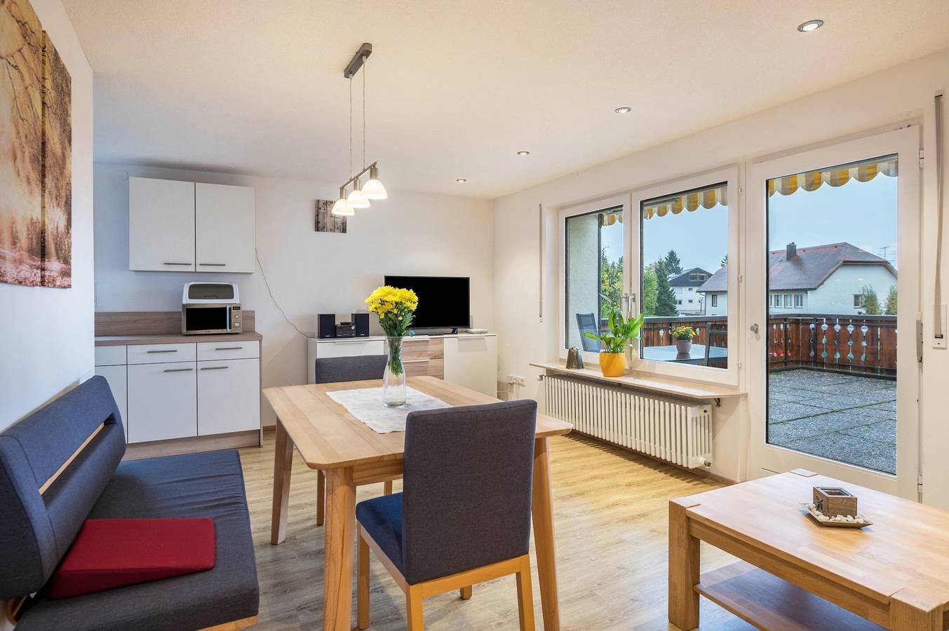 Ganze Wohnung, Ferienwohnung Nr 5 Sonnenschein mit Bergblick und Gemeinschaftsgarten in Höchenschwand, Südschwarzwald