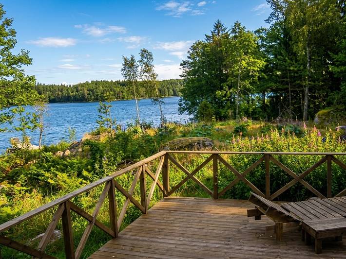 Hus för 2 Personer med sjöutsikt in Svenska Östersjön