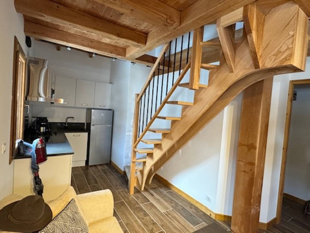 Appartement entier, Superbe duplex style refuge avec parking pour 5 pers in Montgenèvre, Région de Briançon