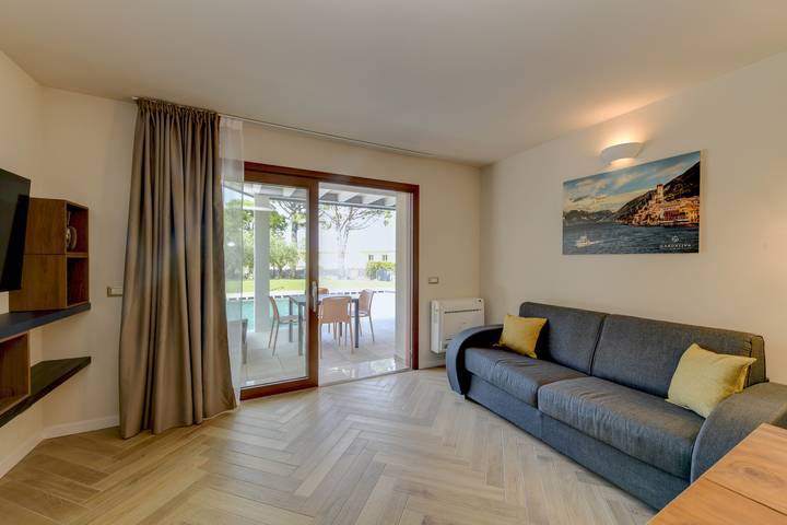 Ferienhaus für 6 Personen, mit Terrasse und Garten in Gardasee-Lombardei - 3