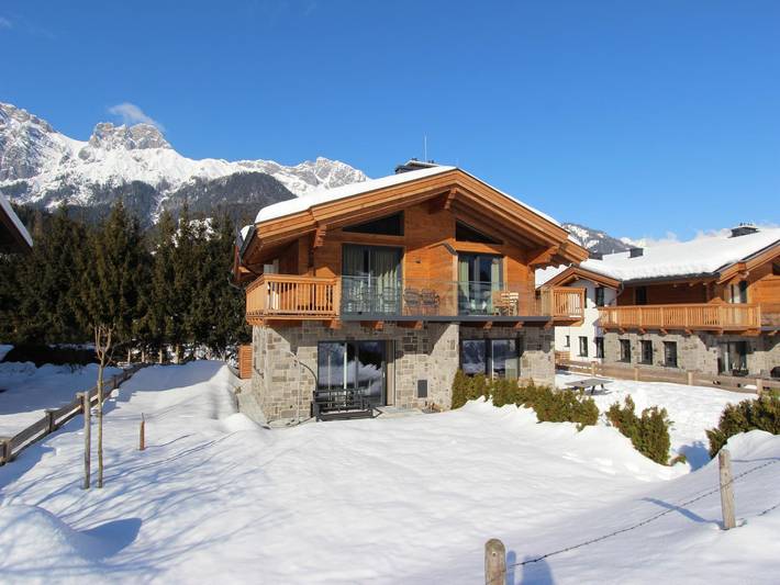 Ferienhaus für 7 Personen, mit Balkon und Terrasse sowie Garten und Sauna in Saalbach-Hinterglemm-Leogang