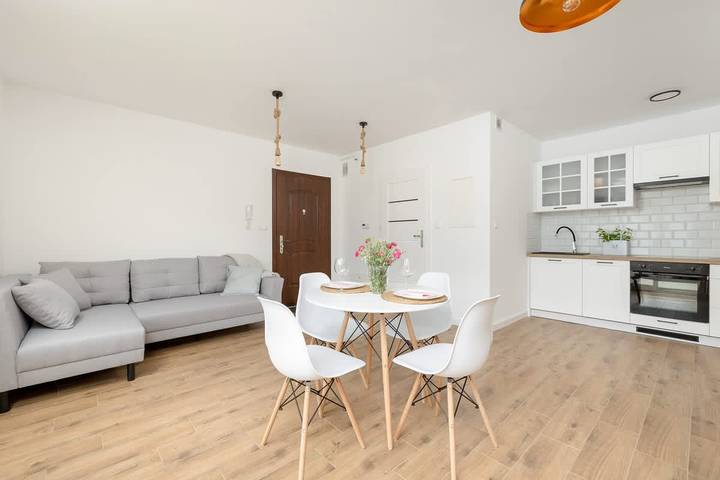 Apartament wakacyjny dla 2 osób, z Ogród w Darłowo