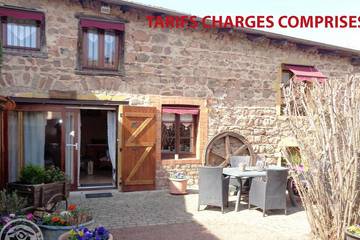 Gîte pour 4 personnes, avec jardin, animaux acceptés dans Cuinzier