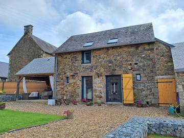 Gîte pour 4 personnes, avec vue et jardin, adapté aux familles à Mantilly