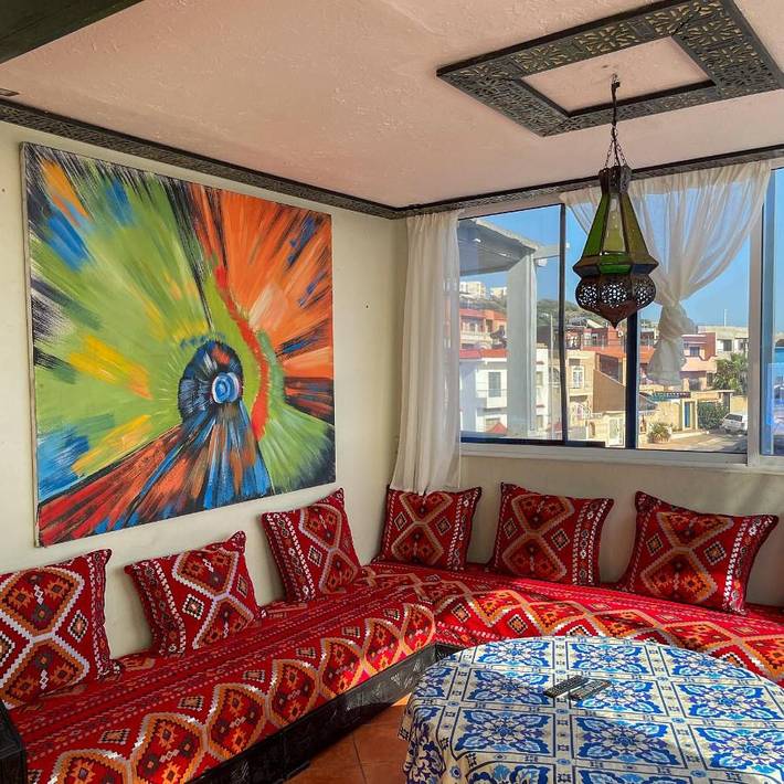 Appartement de vacances pour 6 personnes, avec vue ainsi que piscine et jardin - 1