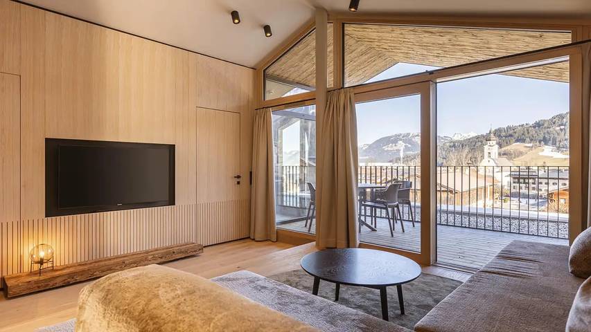 Ferienwohnung für 4 Personen, mit Balkon und Sauna in Oberndorf in Tirol - 2