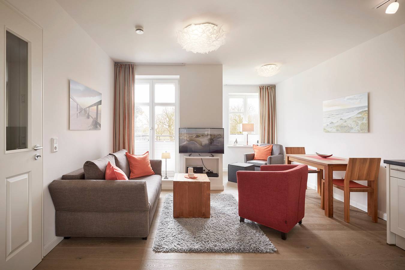 Ganze Ferienwohnung, Villa de Meere 7 in Nieblum, Föhr