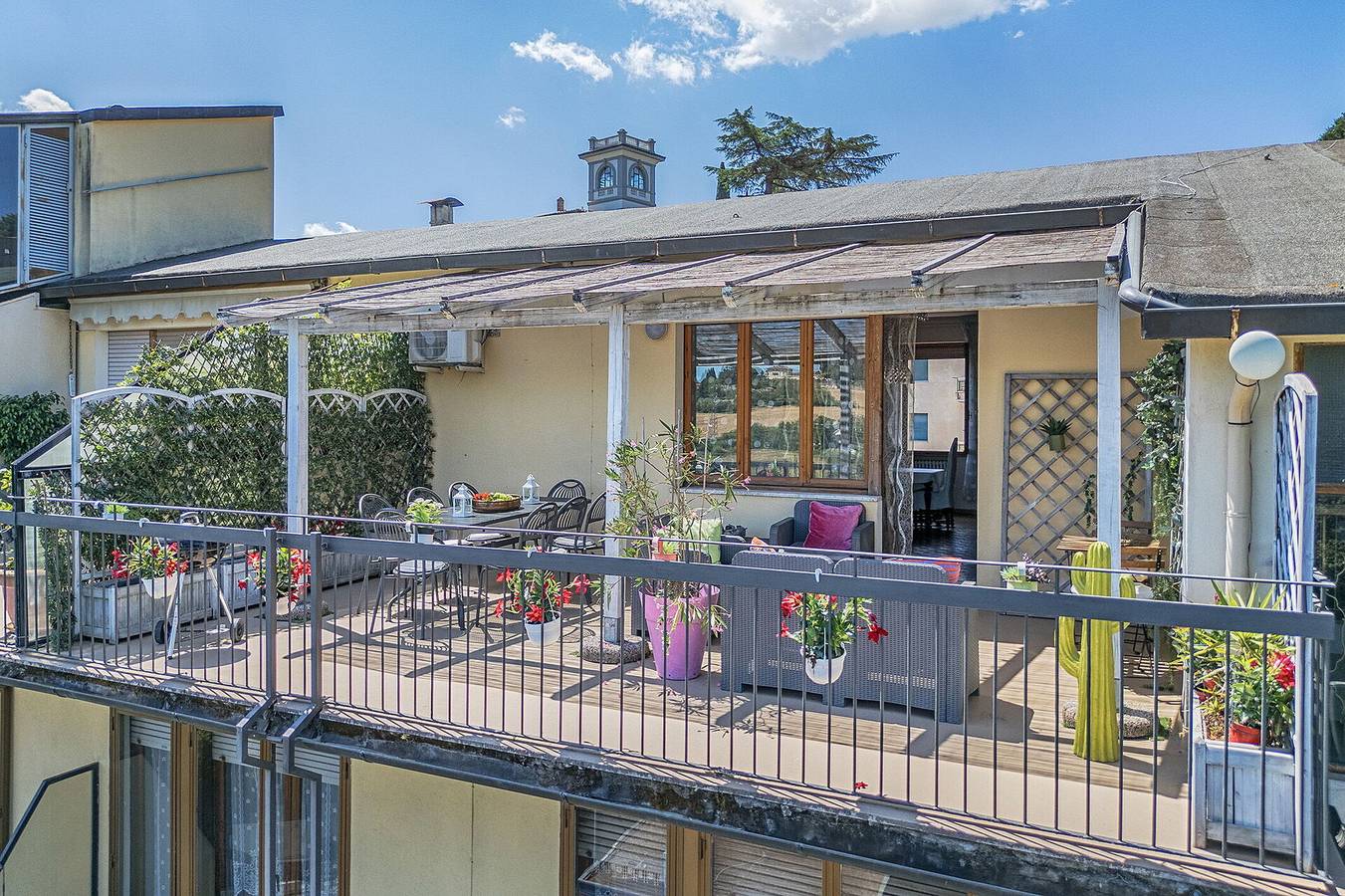 Ganze Wohnung, Ferienwohnung für 8 Personen mit Balkon in Siena, Siena Provinz