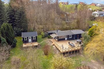 Gîte pour 7 personnes, avec terrasse, animaux acceptés dans Viborg
