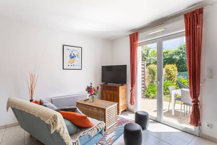 Maison de vacances pour 4 personnes, avec terrasse et jardin