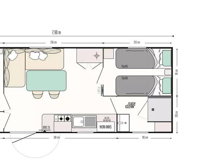 Camping pour 4 personnes dans Sardaigne du Nord - 4