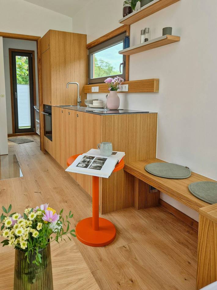 Modernes Tiny House mit eigenem Zugang zum See in Walsrode, Aller-Leine-Tal