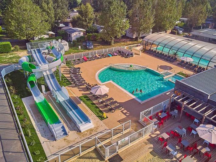 Mobil home pour 4 personnes, avec Bassin pour enfant et Piscine