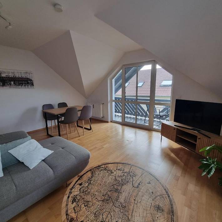 Ferienwohnung für 6 Personen, mit Balkon und Ausblick in Bad Abbach