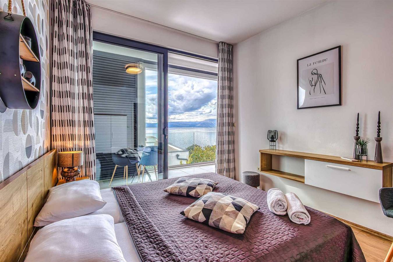 Ganze Wohnung, Apartment Island Beauty 2 mit Pool in Njivice, Krk