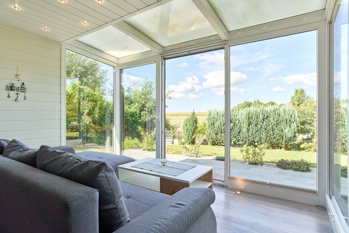 Ferienhaus für 5 Personen, mit Sauna und Garten sowie Ausblick und Terrasse, mit Haustier in Simonsberg - 4