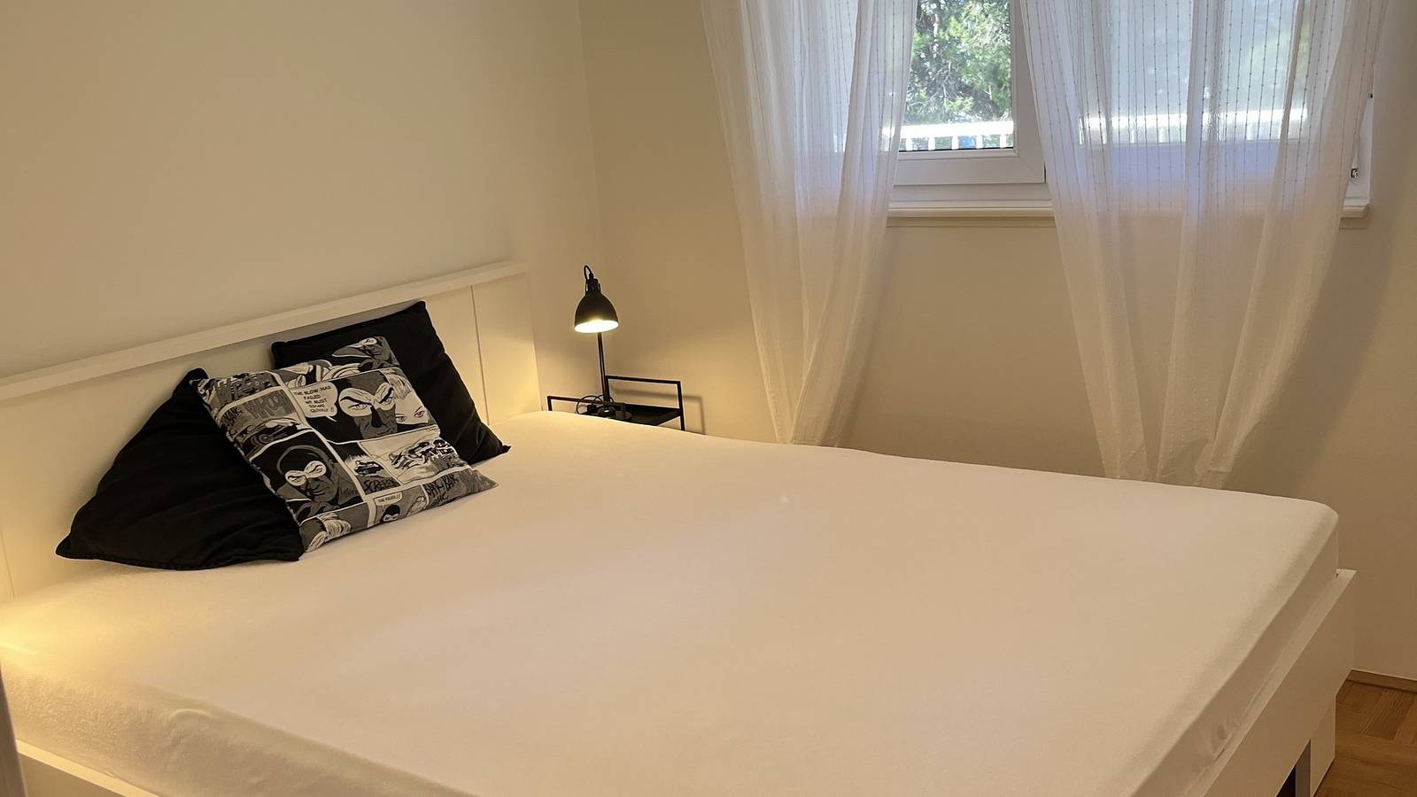 Geheel appartement, Vakantieappartement voor 2 personen met balkon/terras in Novigrad, Regio Umag