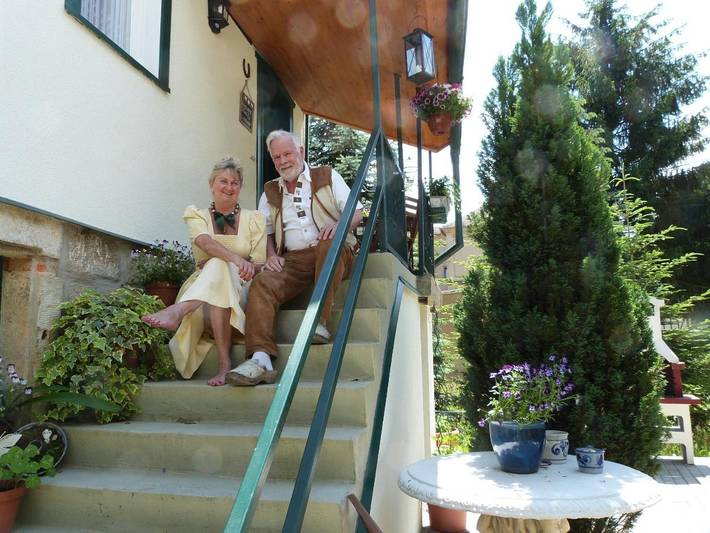 Ferienhaus für 4 Personen, mit Terrasse und Garten in Krippen