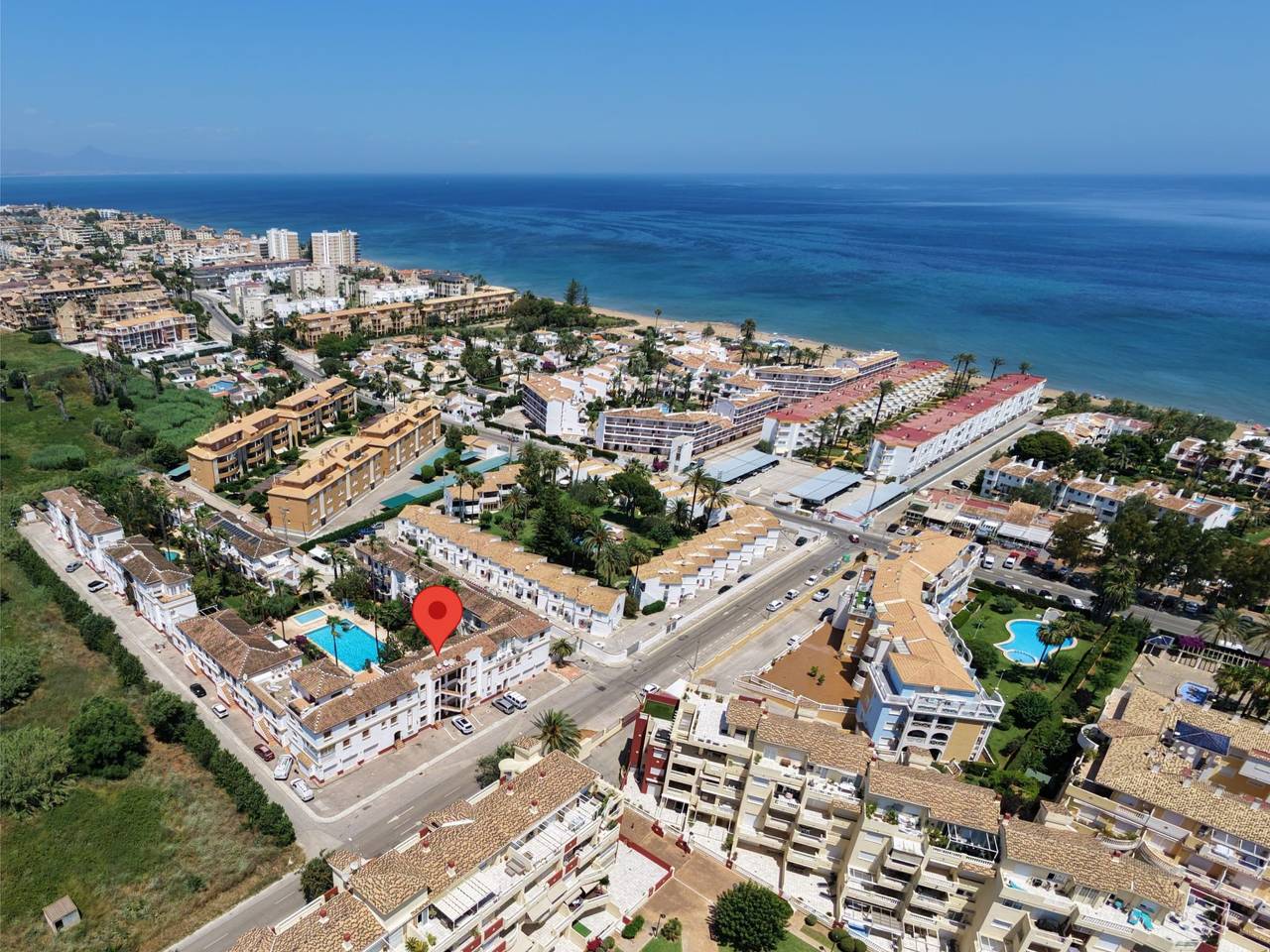 Hel lägenhet, Lägenhet för 2 Personer med pool in Dénia, Costa Blanca
