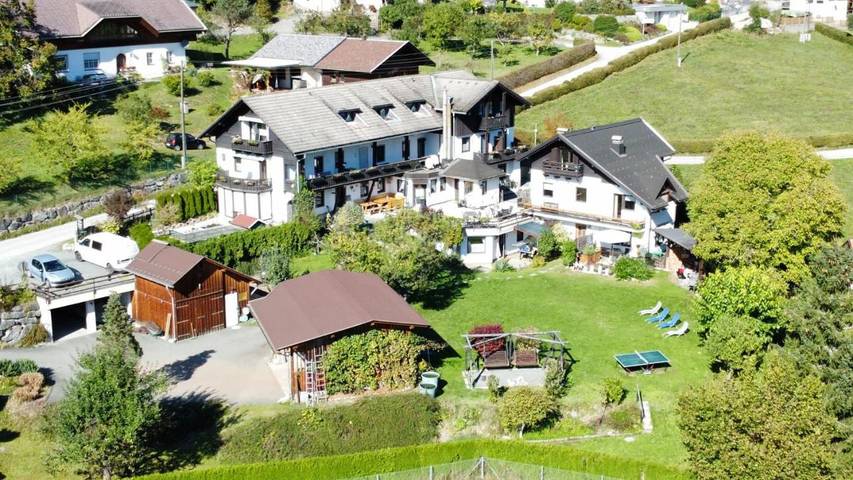 BnB für 2 Personen, mit Terrasse und Garten sowie Sauna und Ausblick in Hermagor